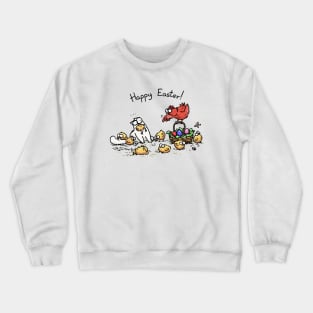 Simons Cat Happy Easter Cute Crewneck Sweatshirt